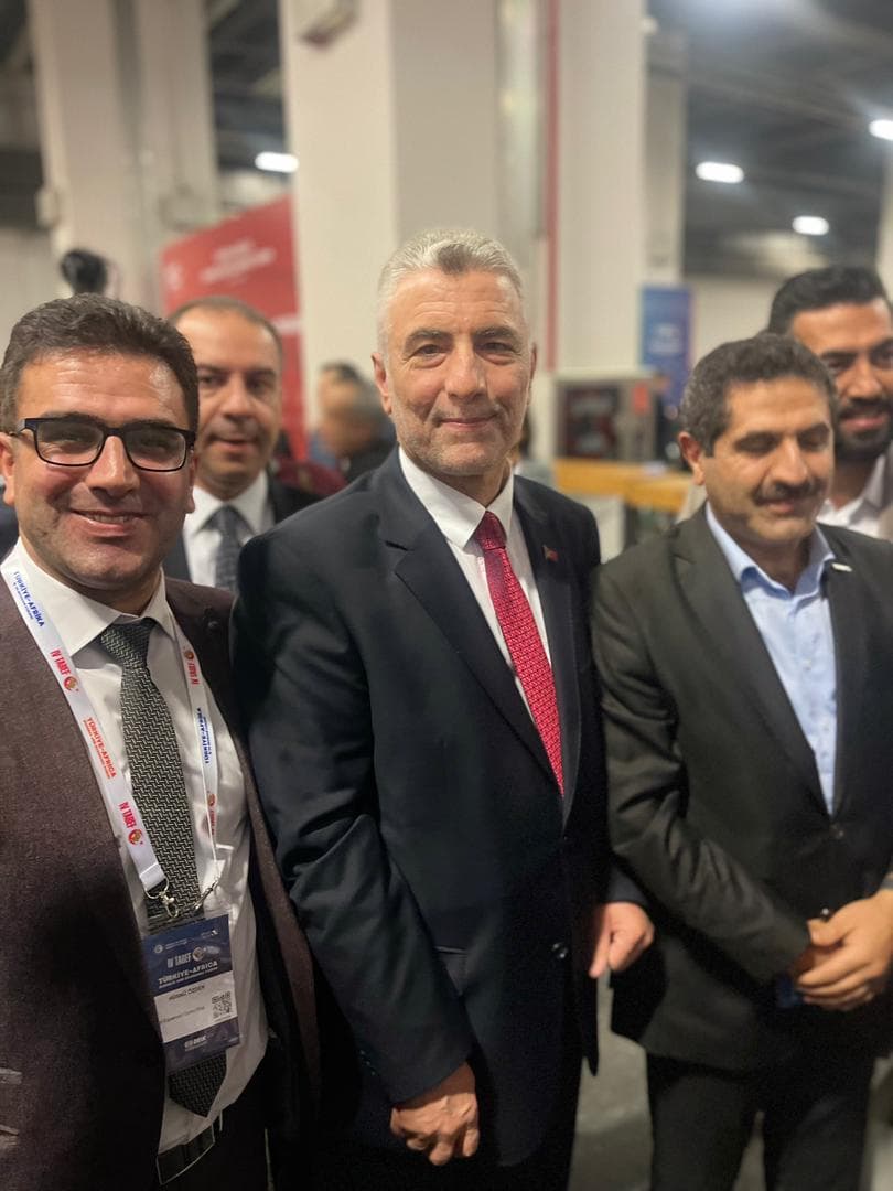 Kurucu Ortağımız Hüsnü Özden Ticaret Bakanımız Sayın Ömer Bolat'la